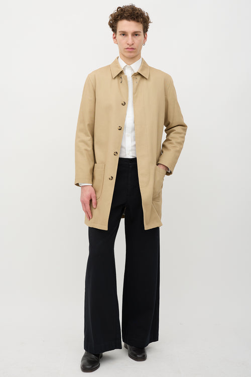 A.P.C. Fleece Lined Car Coat