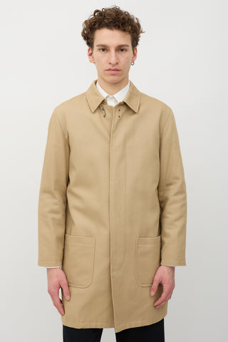 A.P.C. Fleece Lined Car Coat