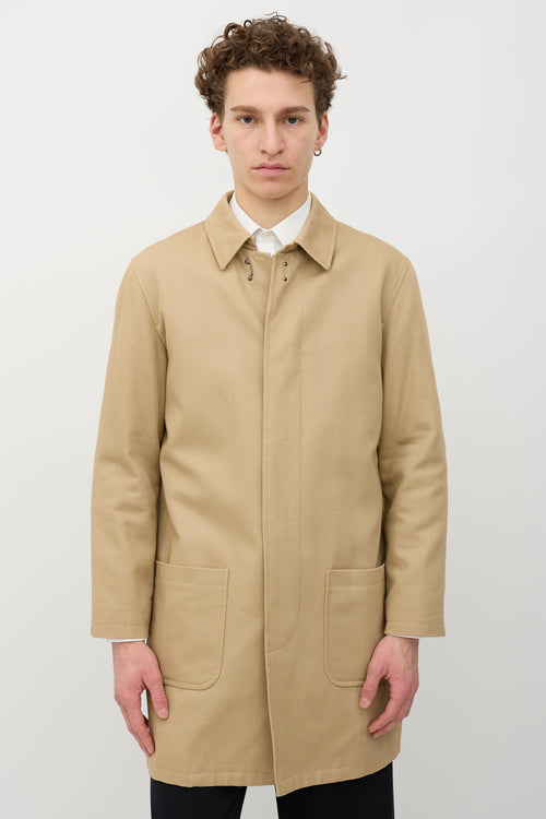 A.P.C. Fleece Lined Car Coat