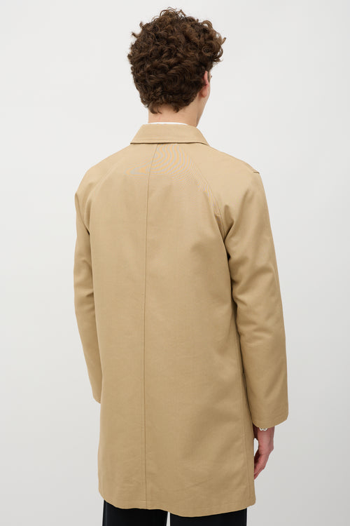A.P.C. Fleece Lined Car Coat