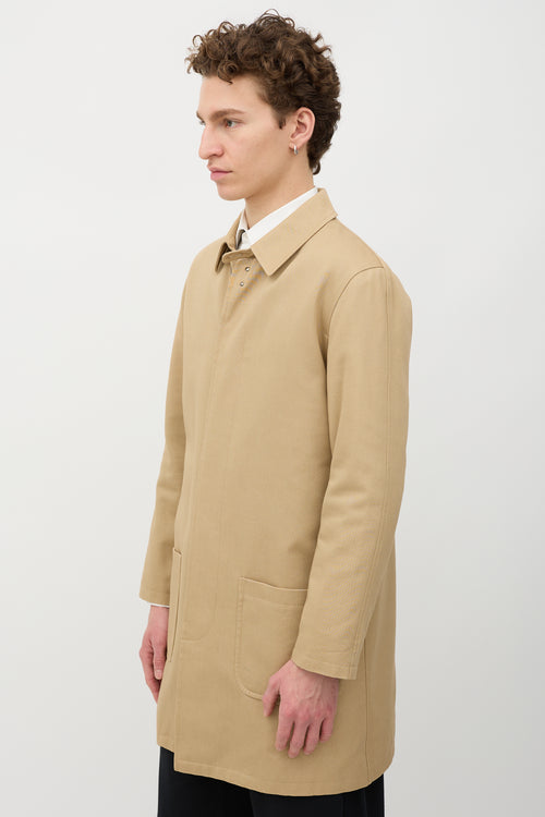 A.P.C. Fleece Lined Car Coat