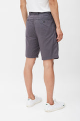 A.P.C. Grey & Red Plaid Shorts