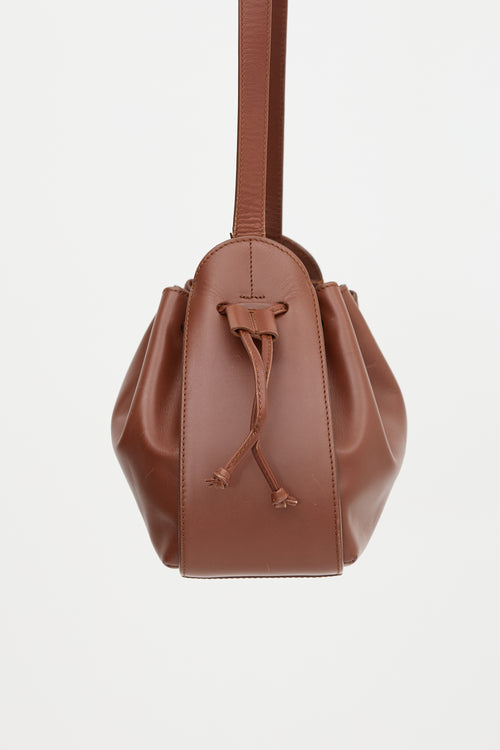 A.P.C. Leather Bucket Bag