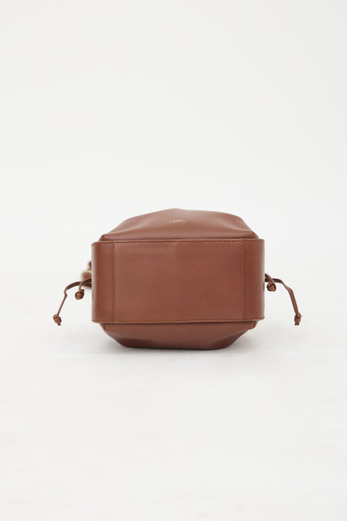 A.P.C. Leather Bucket Bag