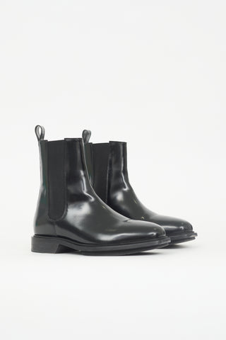 A.P.C. Leather Charlie Chelsea Boot