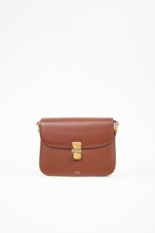 A.P.C. Leather Grace Crossbody Bag