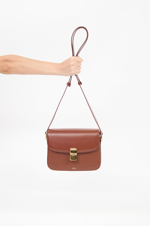 A.P.C. Leather Grace Crossbody Bag