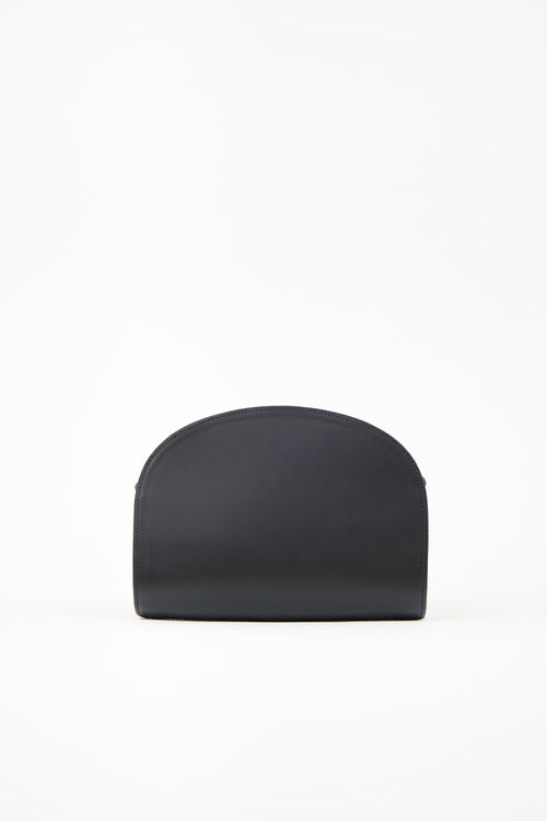 A.P.C. Leather Demi Lune Bag
