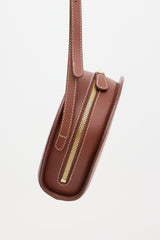 A.P.C. Leather & Jute Myla Bag