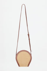 A.P.C. Leather & Jute Myla Bag