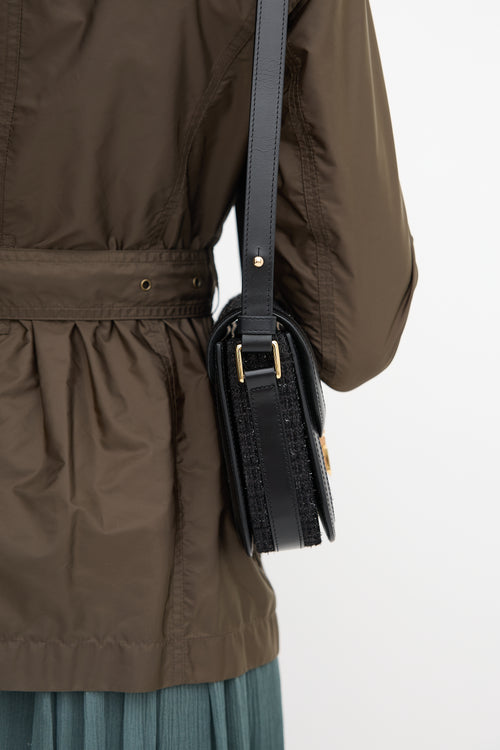 A.P.C. Sparkly Tweed Small Grace Bag