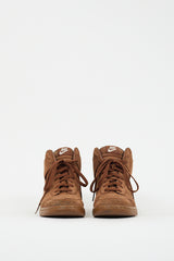 A.P.C. X Nike Brown Dunk High Sneaker