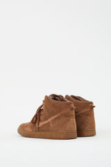 A.P.C. X Nike Brown Dunk High Sneaker