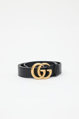 Gucci Leather Marmont GG Belt
