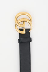 Gucci Leather Marmont GG Belt