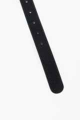 Gucci Suede G Slim Belt