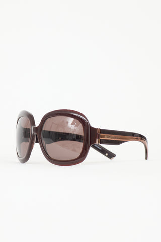 Saint Laurent Vintage 6187S Oversized Sunglasses
