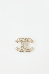 Chanel 2020 Pearl CC Brooch