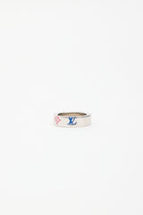 Louis Vuitton Monogram Enamel Play Fleurs Ring