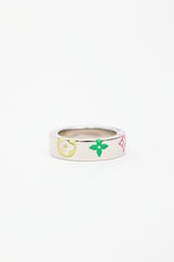 Louis Vuitton Monogram Enamel Play Fleurs Ring