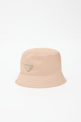 Prada Nylon Logo Bucket Hat