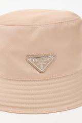 Prada Nylon Logo Bucket Hat