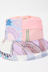 Hermès Silk Mixed Print Carla Bucket Hat