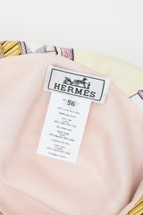 Hermès Silk Mixed Print Carla Bucket Hat