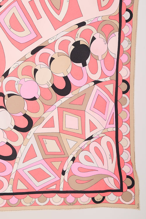 Emilio Pucci Kaleidoscope Square Scarf