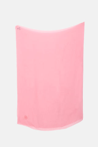 Chanel Cashmere Sheer CC Scarf