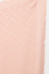 Louis Vuitton Silk & Wool Monogram Scarf