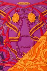 Hermès Cashmere Mors À La Connétable Carré 140 Scarf