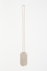 MM6 Maison Margiel FW 2022 Large Tag Necklace