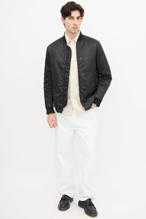 Acne Studios Mylon Matt Bomber Jacket