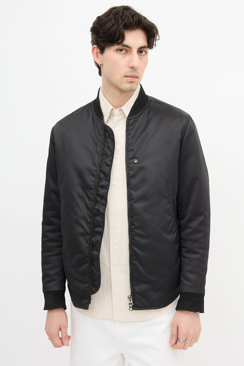 Acne Studios Mylon Matt Bomber Jacket