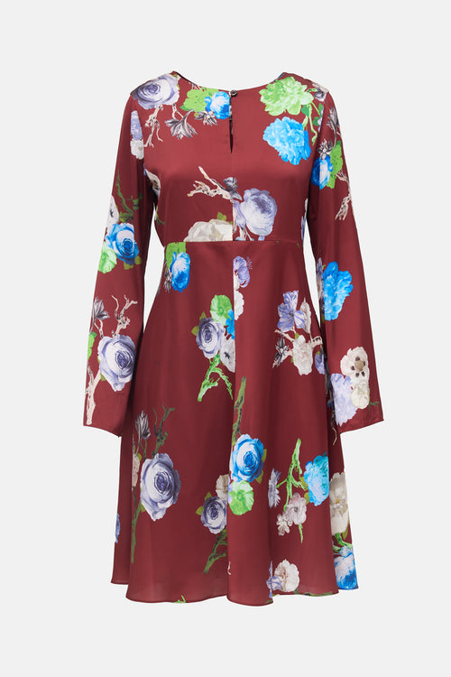 Acne Studios Satin Dahari Dress