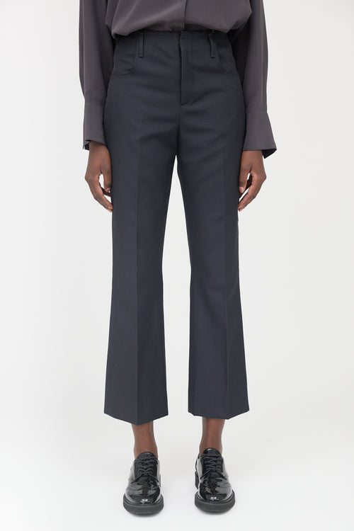 Acne Studios Raw Trim Straight Leg Trouser