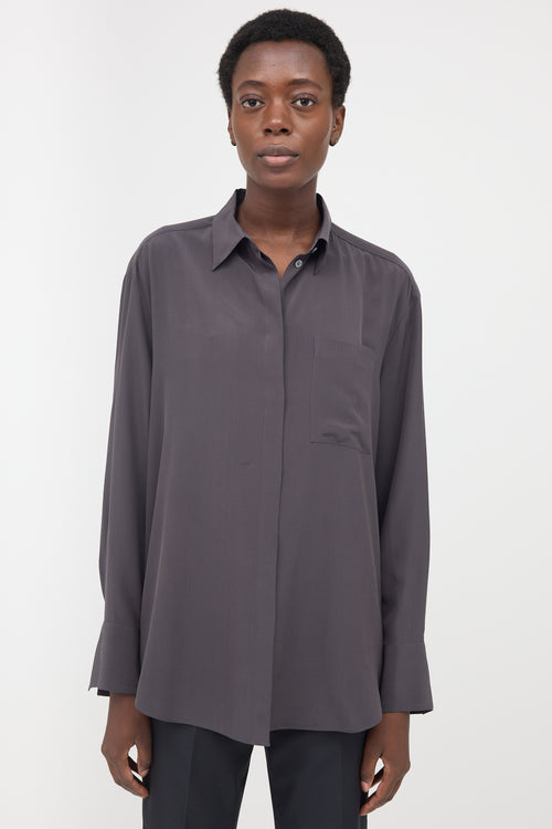 Acne Studios FW 2015 Silk Shirt