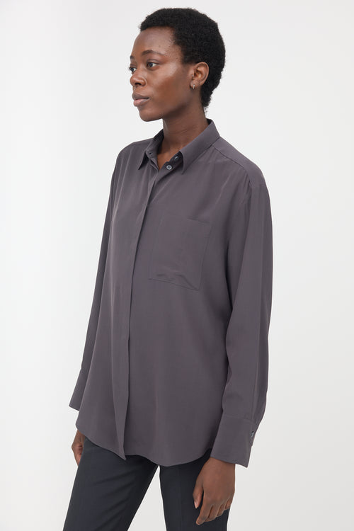 Acne Studios FW 2015 Silk Shirt