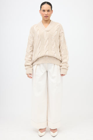 Acne Studios Marled Knit Sweater
