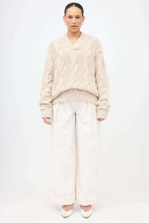 Acne Studios Marled Knit Sweater