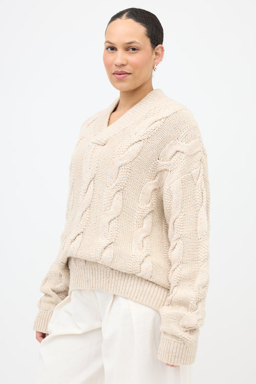 Acne Studios Marled Knit Sweater