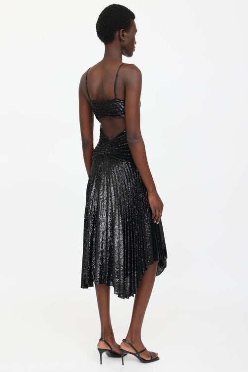 Sequin Drop Waist Dress