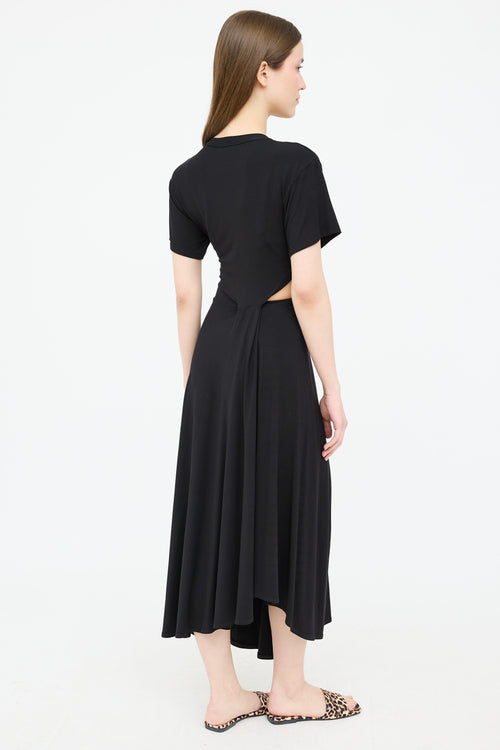 A.L.C. Knotted T-Shirt Maxi Dress