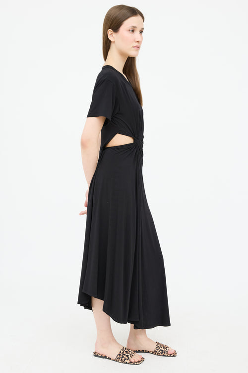 A.L.C. Knotted T-Shirt Maxi Dress