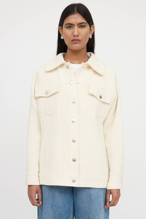 A.L.C. Benson Tweed Shirt Jacket