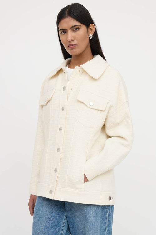 A.L.C. Benson Tweed Shirt Jacket