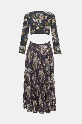 A.L.C. Silk Floral Josefa Dress