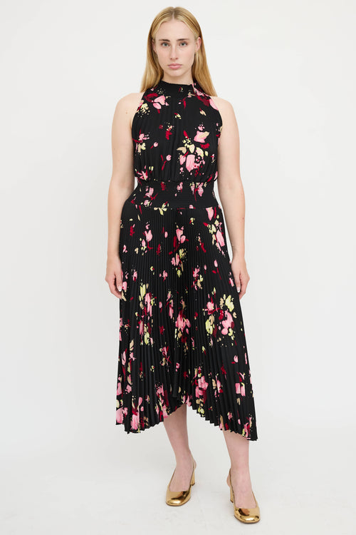 A.L.C. Floral Pleated Dress