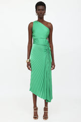 A.L.C. Lara Pleated Maxi Dress